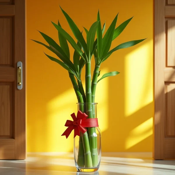 Mini Peace Lily in Ceramic Pot